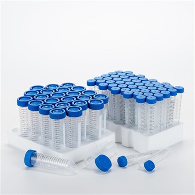 15ml Flat Top Centrifuge Slöngur Conical Bottom Non-Sterile Autocalvable Útskrift Ritun Svæði