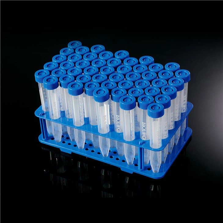 15ml pólýprópýlen miðflótta rörrekki, dauðhreinsað 1 í pakkningu, 20 í hvert öskju (pakkning með 20)